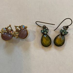 Vintage 2 Pair of Earrings